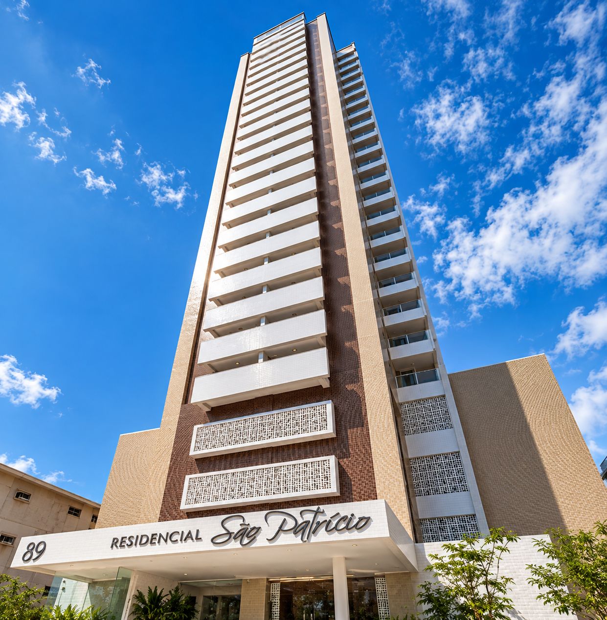 Fachada do Residencial São Patrício